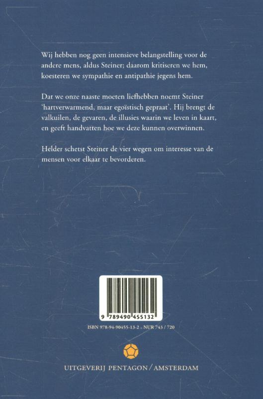 Interesse voor de ander achterkant