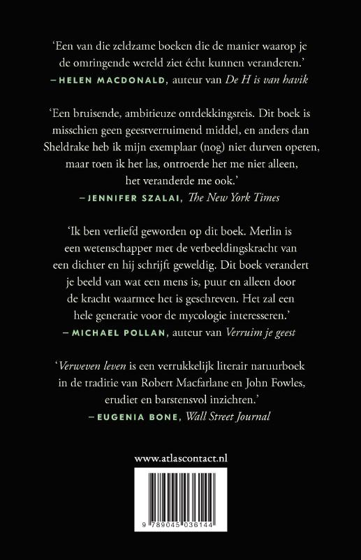 Verweven leven achterkant