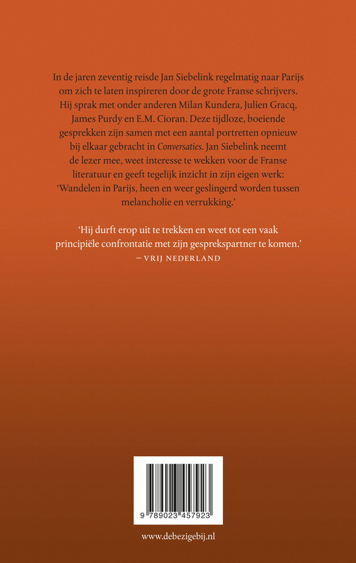 Conversaties achterkant