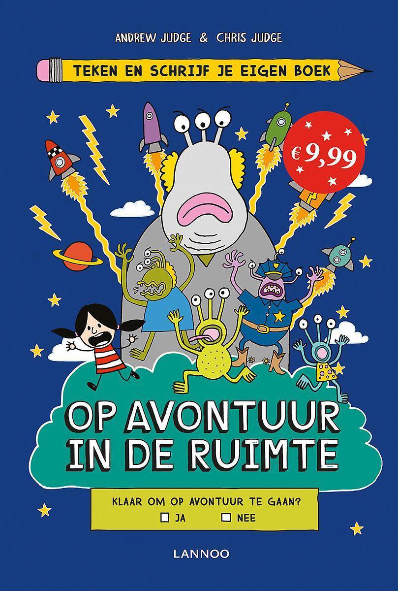 OP AVONTUUR IN DE RUIMTE 1 - TEKEN EN SCHRIJF JE