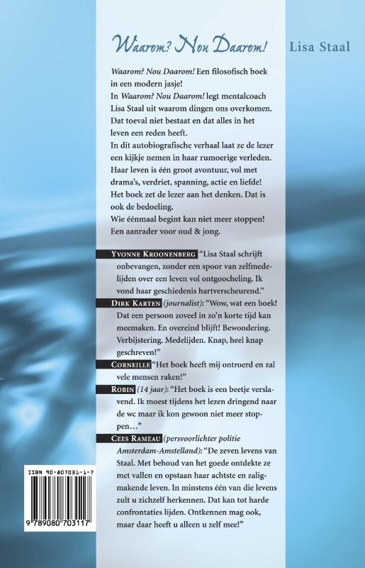 Waarom? Nou Daarom! achterkant