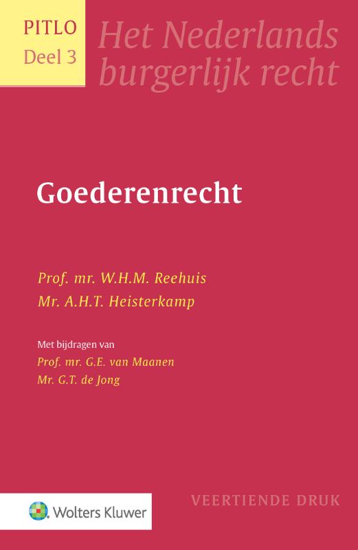 Pitlo 3 - Goederenrecht