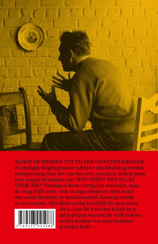 Mijn kleine oorlog achterkant