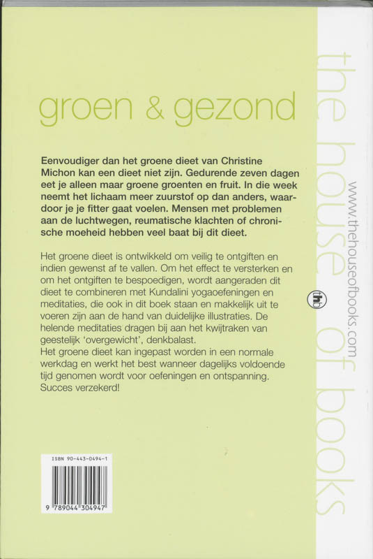 Groen & gezond achterkant