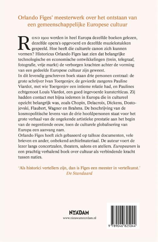 Europeanen achterkant