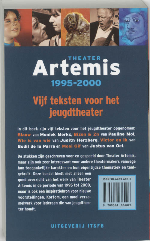 Vijf Teksten Voor Het Jeugdtheater achterkant