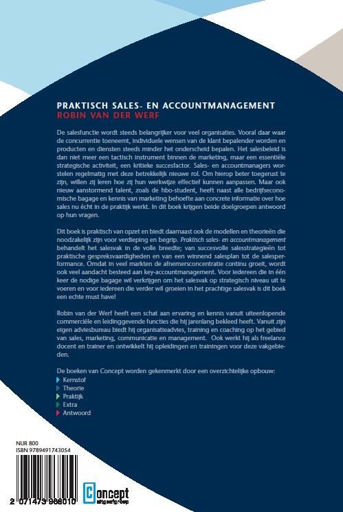 Praktisch sales- en accountmanagement achterkant