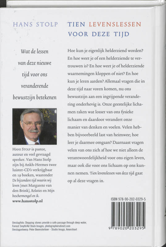 Tien levenslessen voor deze tijd achterkant