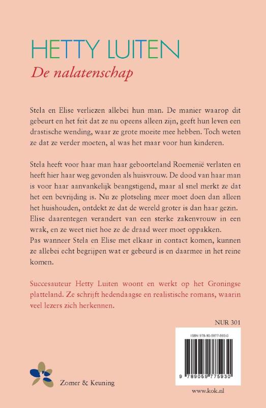 De nalatenschap achterkant