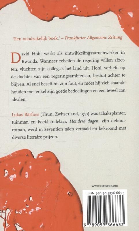 Honderd dagen achterkant