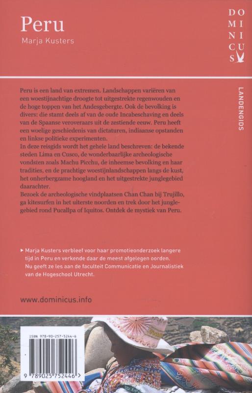 Peru / Dominicus landengids achterkant