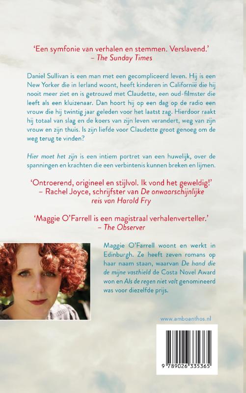 Hier moet het zijn achterkant