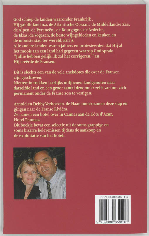 Gek Van De Cote D'Azur Via Cb || achterkant