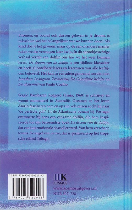 De droom van de dolfijn achterkant