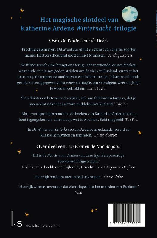 De winter van de heks / Winternacht / 3 achterkant