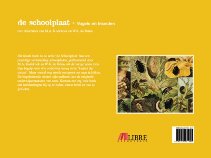 De Schoolplaat Vogels en Insecten achterkant