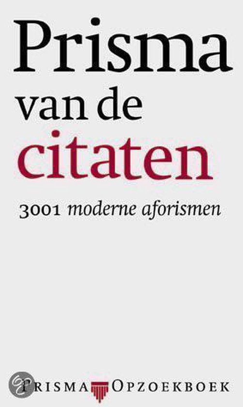 Prisma van de citaten / Prisma pocket woordenboek