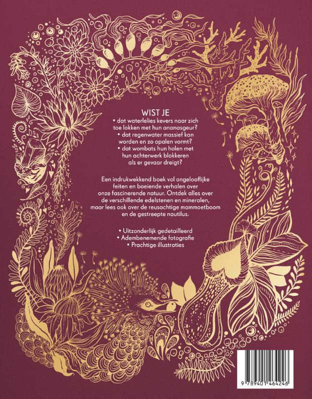 Het dikke boek van onze bijzondere natuur achterkant