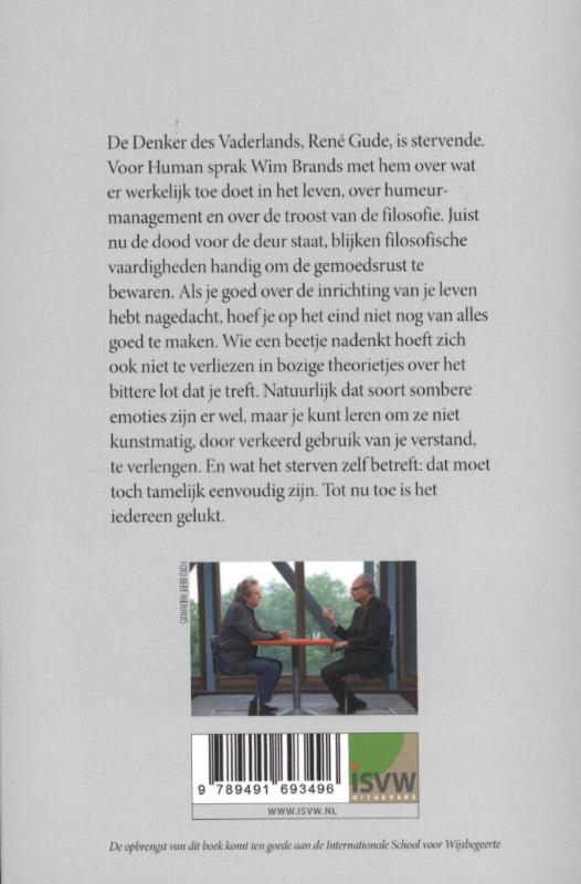 Sterven is doodeenvoudig. Iedereen kan het achterkant