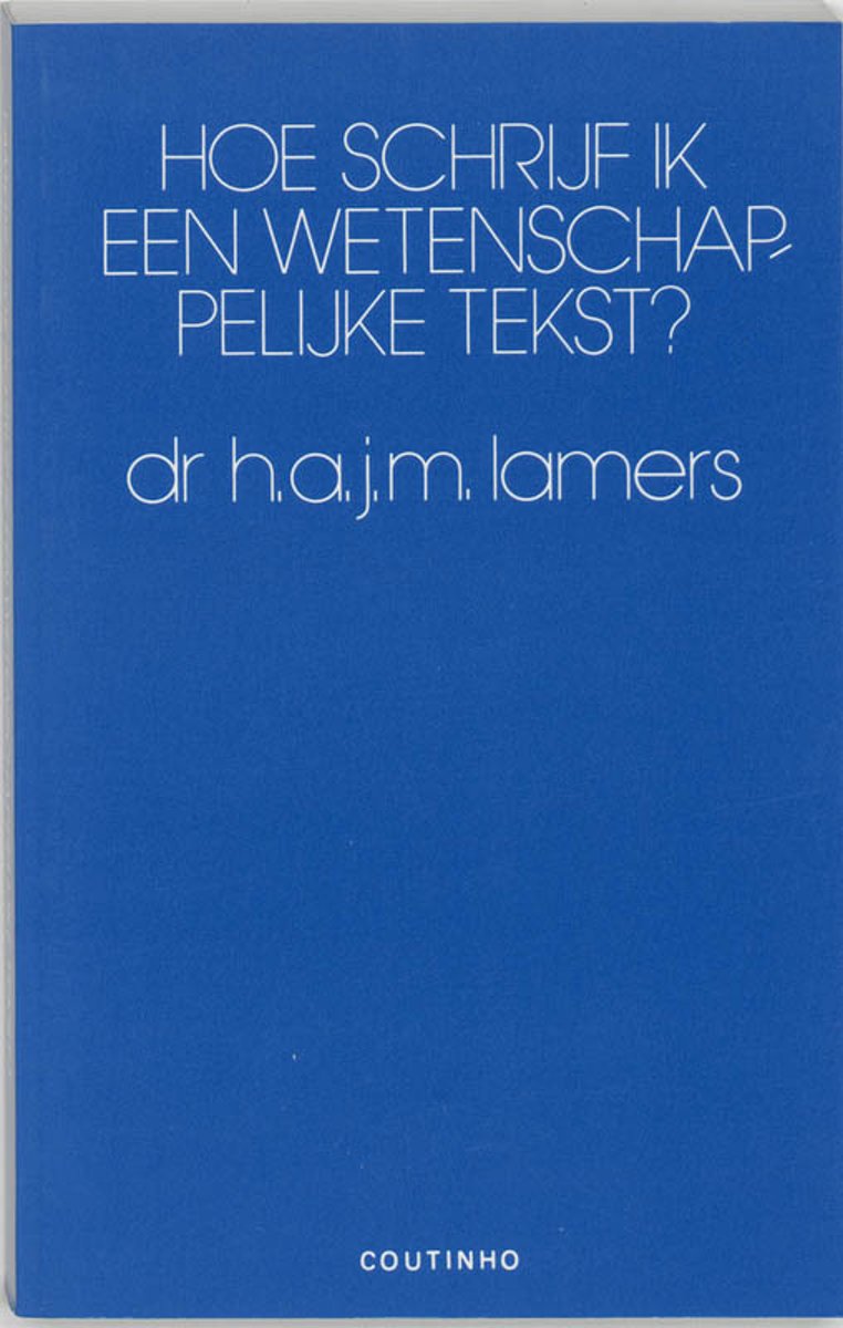 Hoe Schrijf Ik Een Wetenschappelijke Tekst?