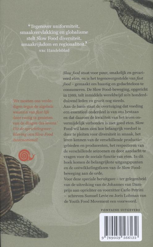 Slow food achterkant