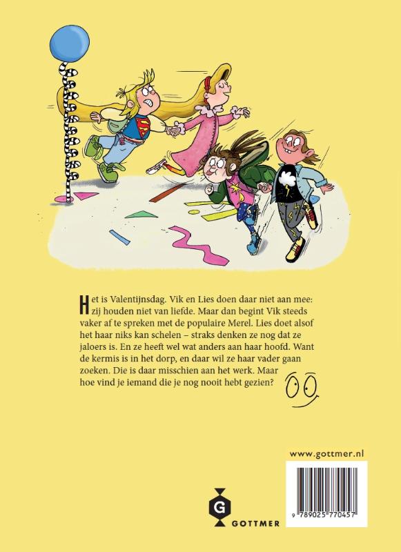 Dikke Vik en vieze Lies 3 - Dikke Vik en vieze Lies lachen om liefde achterkant