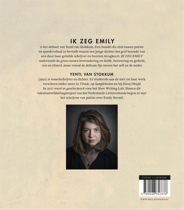 Ik zeg Emily achterkant