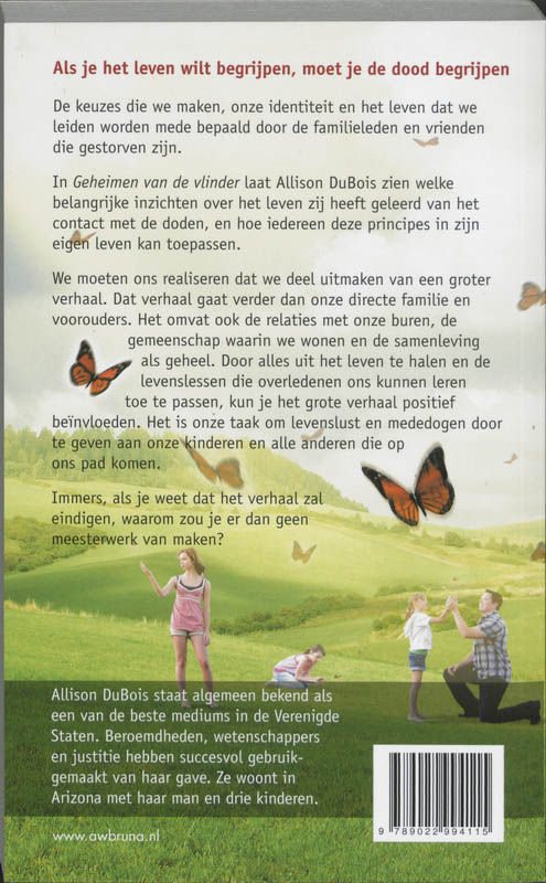 Geheimen Van De Vlinder achterkant