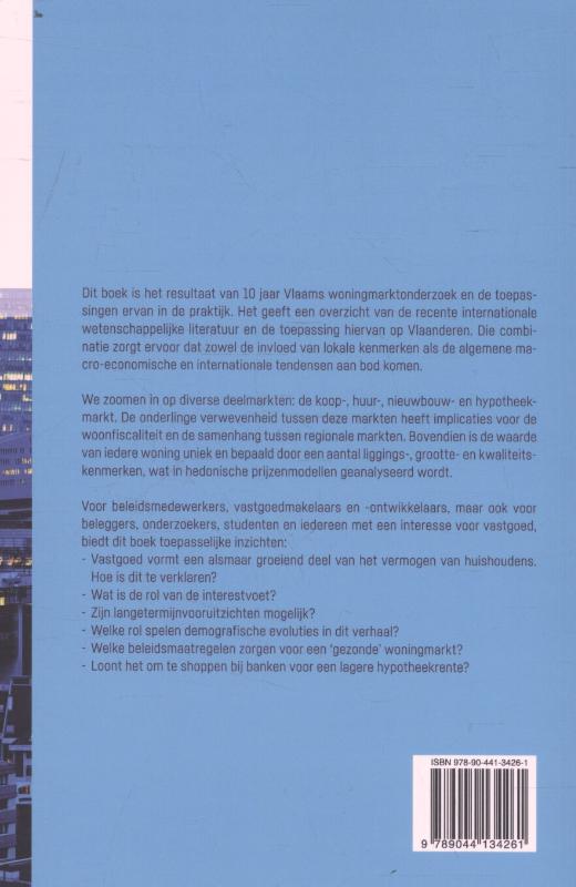 De economie van de woningmarkt achterkant