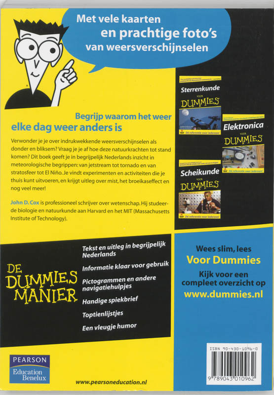 Voor Dummies - Het weer voor Dummies achterkant