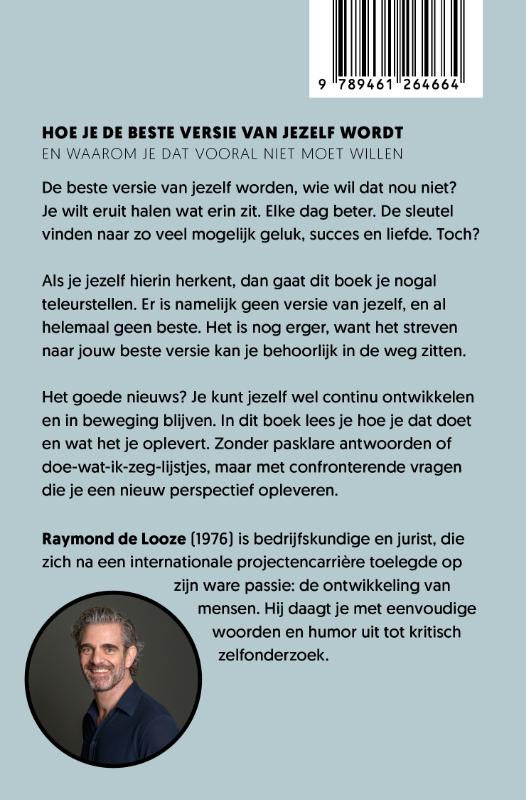 Hoe je de beste versie van jezelf wordt achterkant