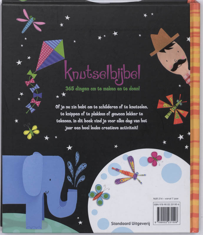 Knutselbijbel achterkant