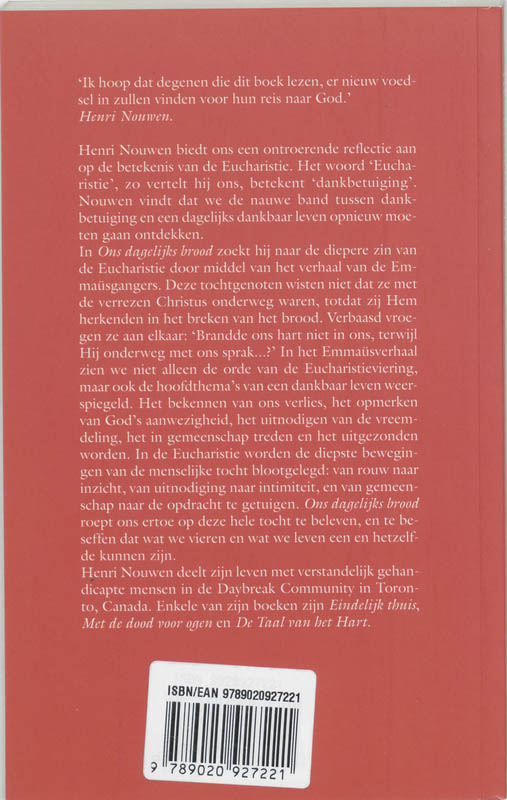 Ons Dagelijks Brood achterkant