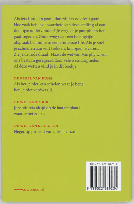 Murphy S Law achterkant