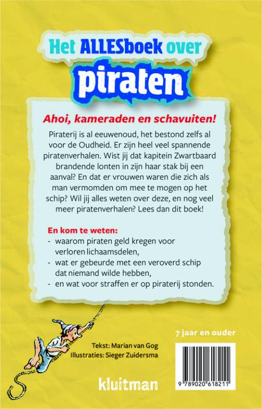Piraten / Het Alles boek over achterkant