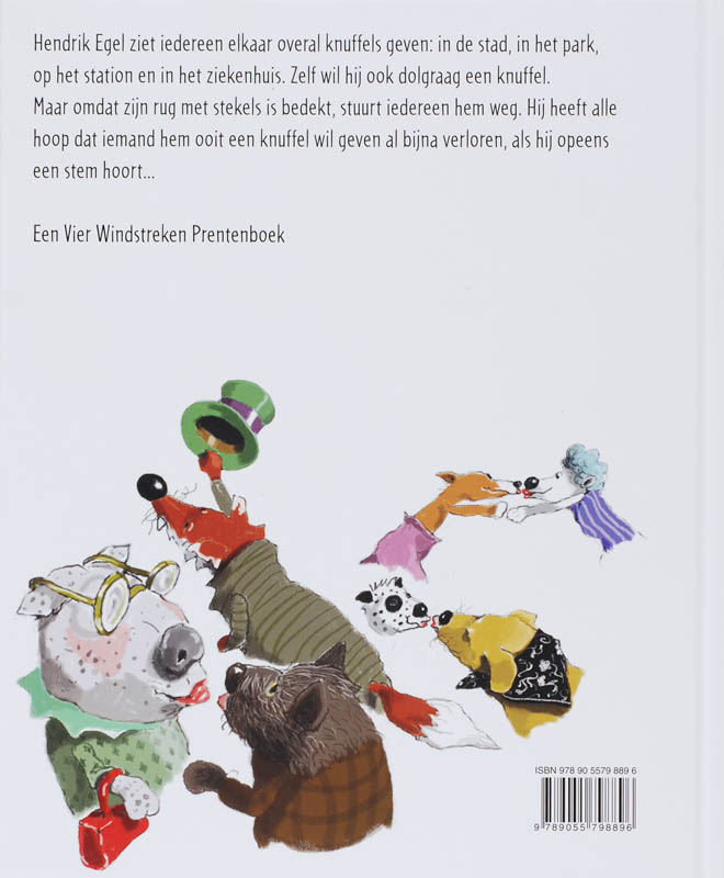 Knuffel me! / Een Vier Windstreken prentenboek achterkant