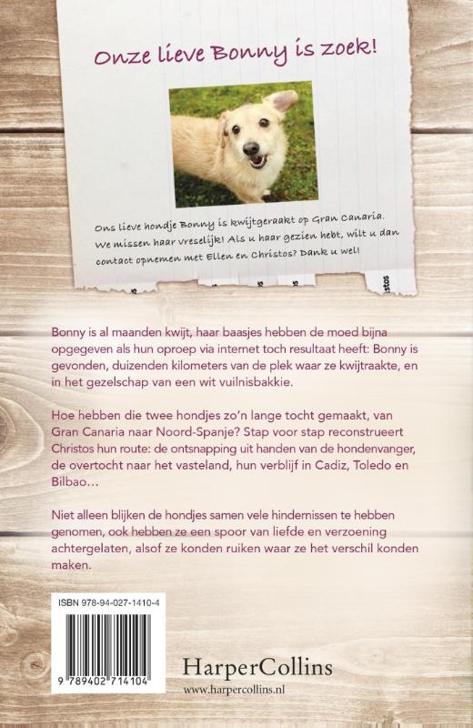 Een lange weg op korte pootjes achterkant