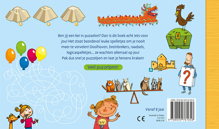 365 spelletjes en raadsels achterkant