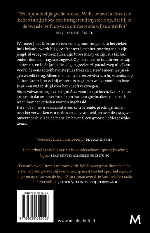 Het einde van de eenzaamheid achterkant