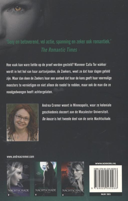 De keuze / Nachtschade achterkant