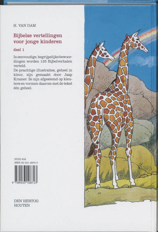 Bijbelse Vertellingen Voor Jonge Kinderen achterkant