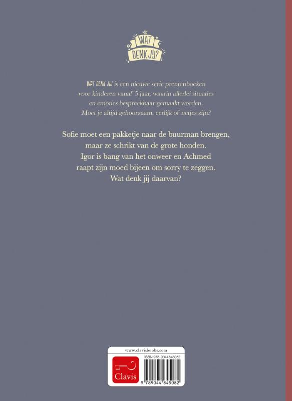 Moedig of bang? / Wat denk jij? achterkant