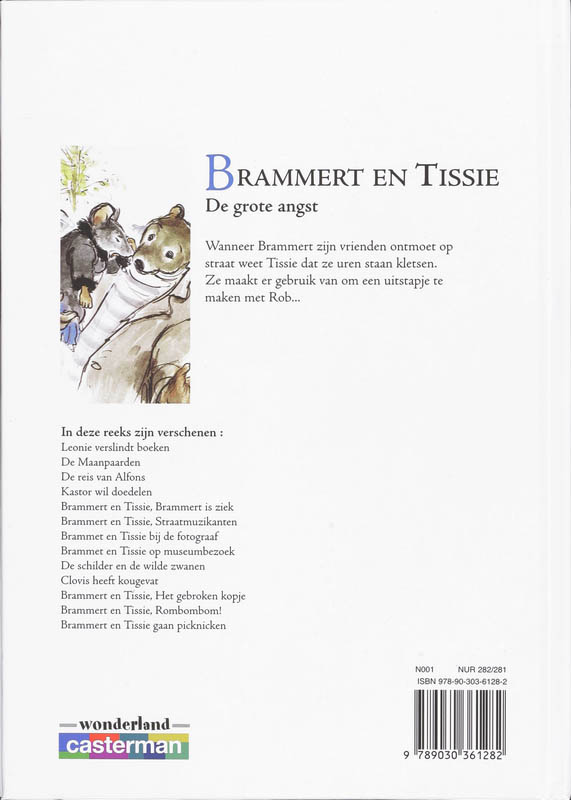 Brammert en Tissie / De grote angst / Brammert en Tissie achterkant