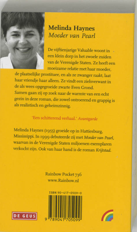 Moeder van Pearl / Rainbow pocketboeken / 736 achterkant