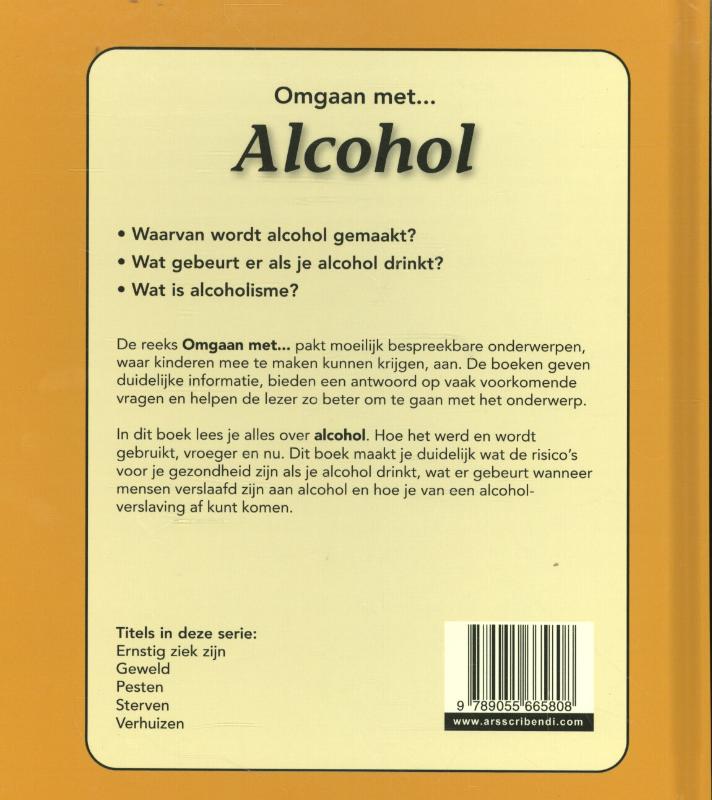 Omgaan met ...  -   Alcohol achterkant