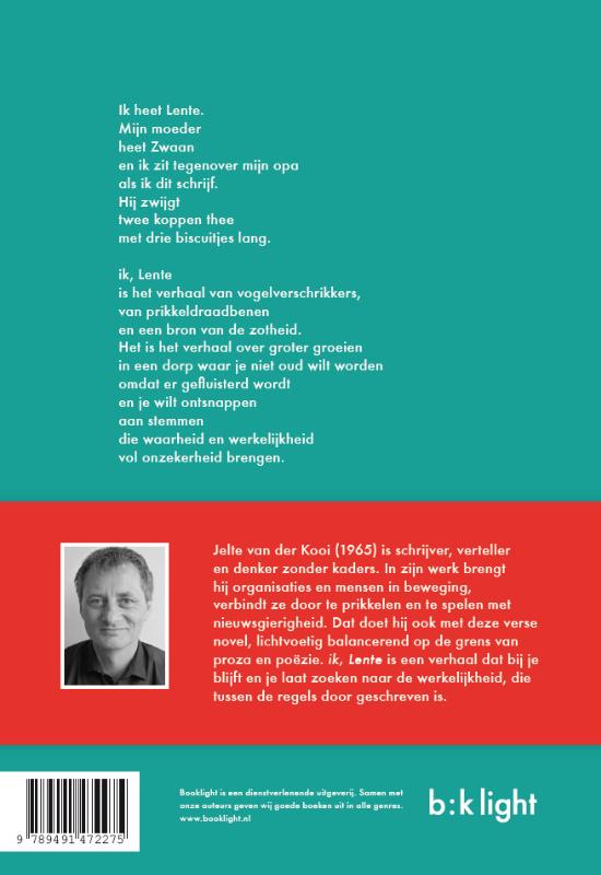 ik, Lente achterkant