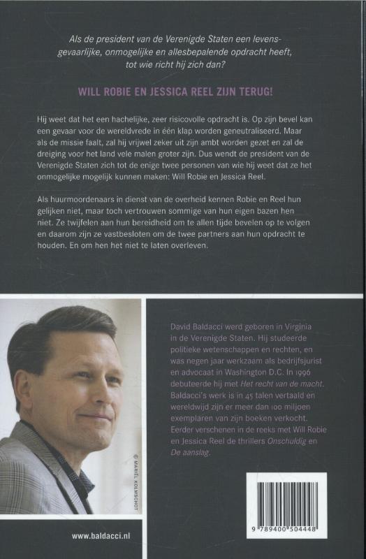 Doelwit / Will Robie / 3 achterkant