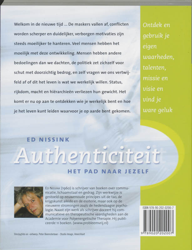 Authenticiteit achterkant