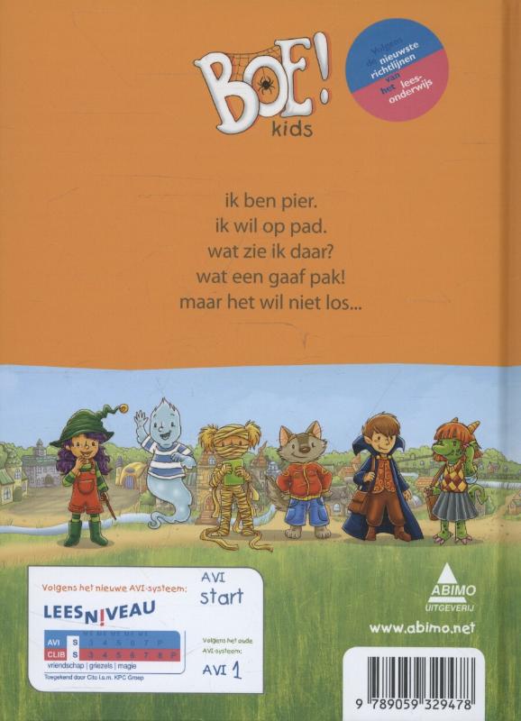Boe!Kids  -   Het pak van pier achterkant