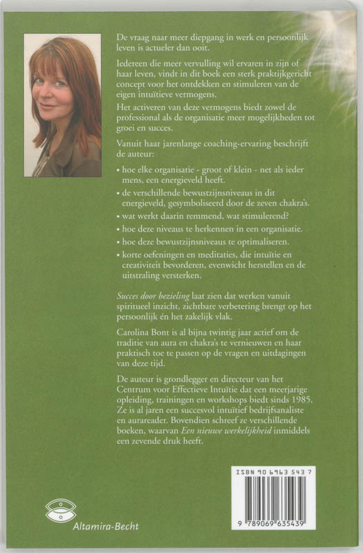 Succes Door Bezieling achterkant